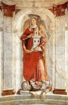 Santa Bárbara Renacimiento Florencia Domenico Ghirlandaio Pinturas al óleo